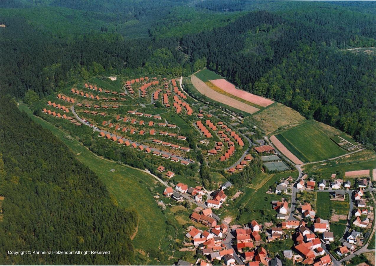 Ferienhaus Mohnblume Villa Ronshausen Dış mekan fotoğraf